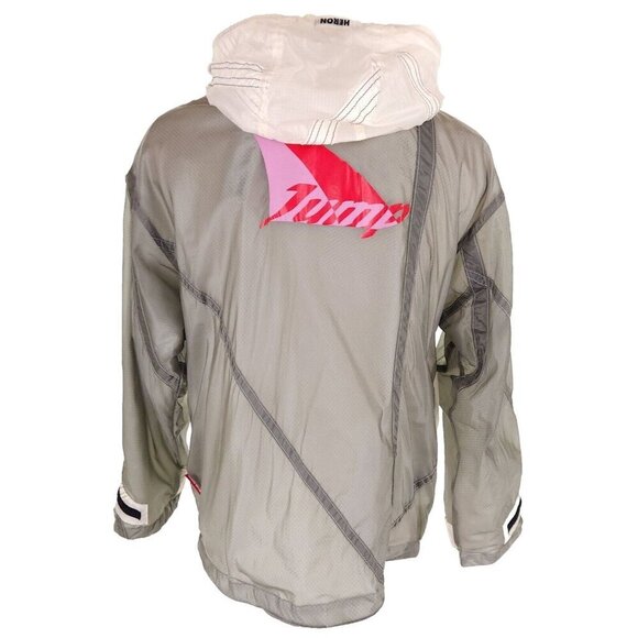 Heron Preston Exclusive Jump Jacket XXS Oversized Unisex Gray NWT Grail! - Picture 7 of 16